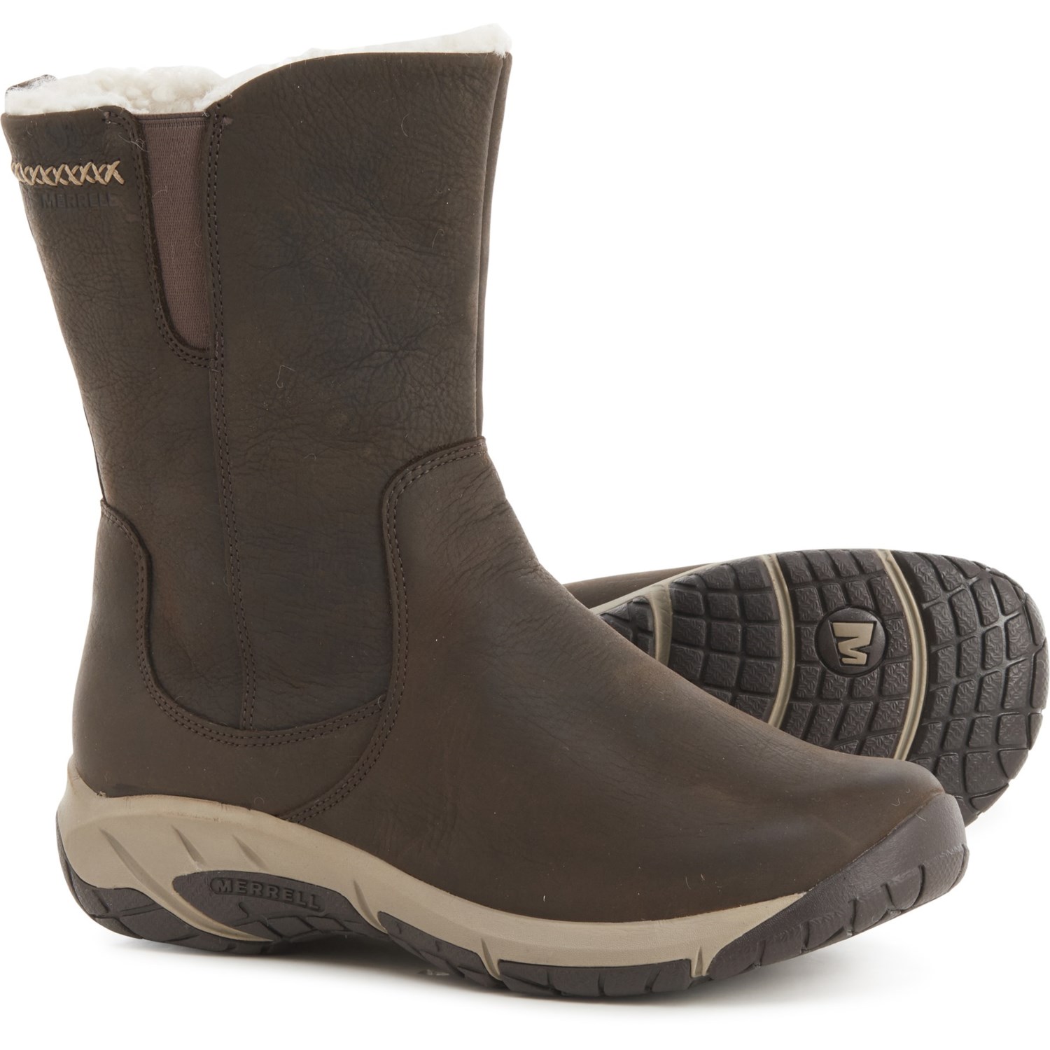 merrell women's tremblant tall polar waterproof snow boot
