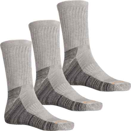 Merrell Everyday Work Socks - 3-Pack, Crew (For Men) in Gray