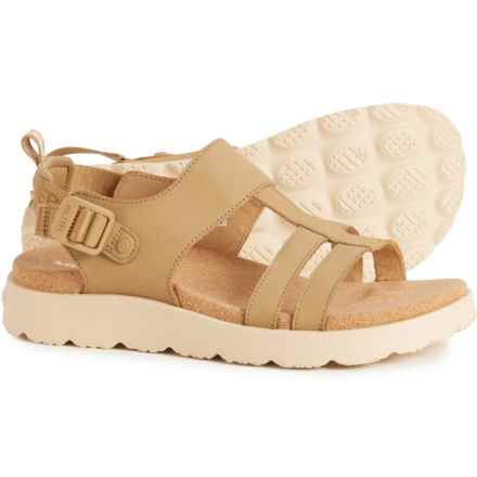 Merrell Fleur Backstrap Sandals - Leather (For Women) in Beaver