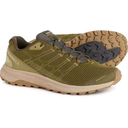 Merrell Fly Strike Trail Running Shoes (For Men) in Avocado/Beluga