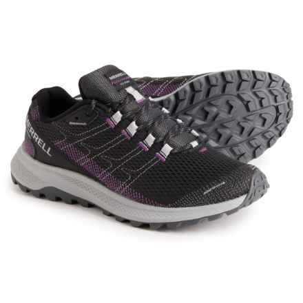 Merrell Fly Strike Trail Running Shoes (For Women) in Black
