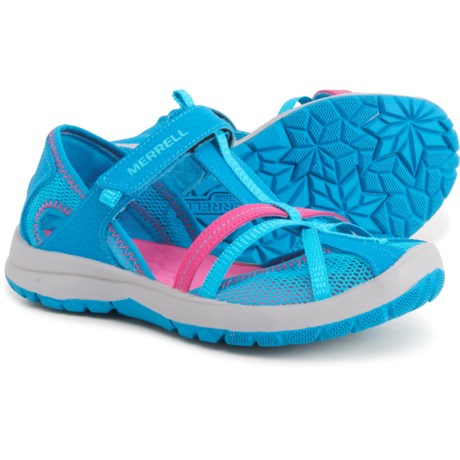 Merrell Girls Dragonfly Sandals in Turquoise