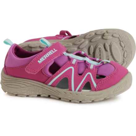 Merrell Girls Hydro Explorer Sport Sandals in Berry/Turq/Grey