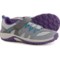 Merrell Girls Outback Low 2 Hiking Shoes in Grey/Purple/Turquoise