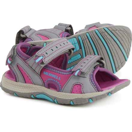 Merrell Girls Panther 2.0 Sandals in Grey