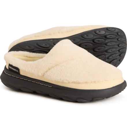 Merrell Hut Moc 2 Slide Cozy Shoes (For Women) in Reed