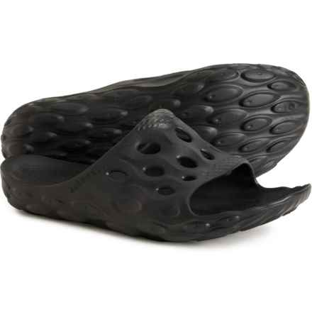 Merrell Hydro Slide Sandals (For Men) in Black/Black