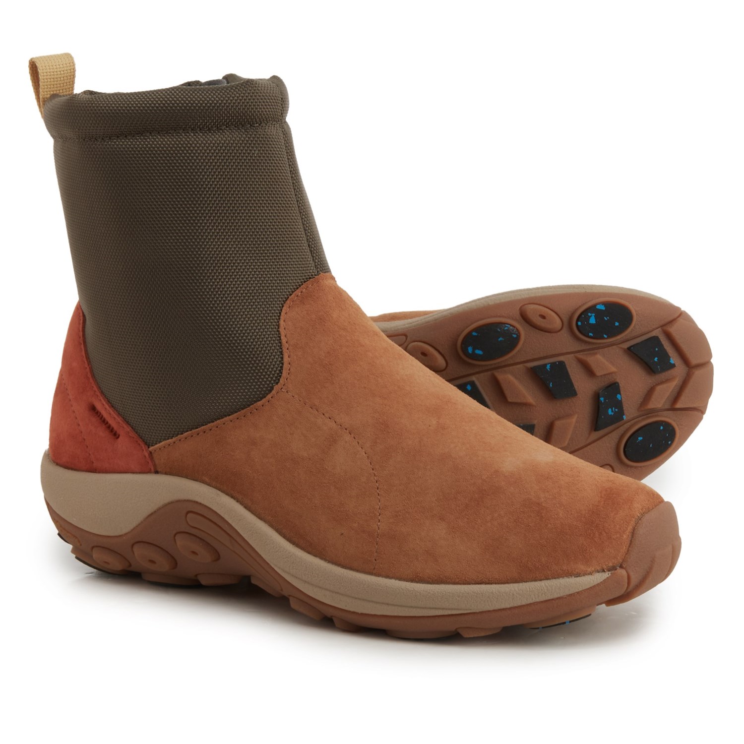 merrell mens zip boots