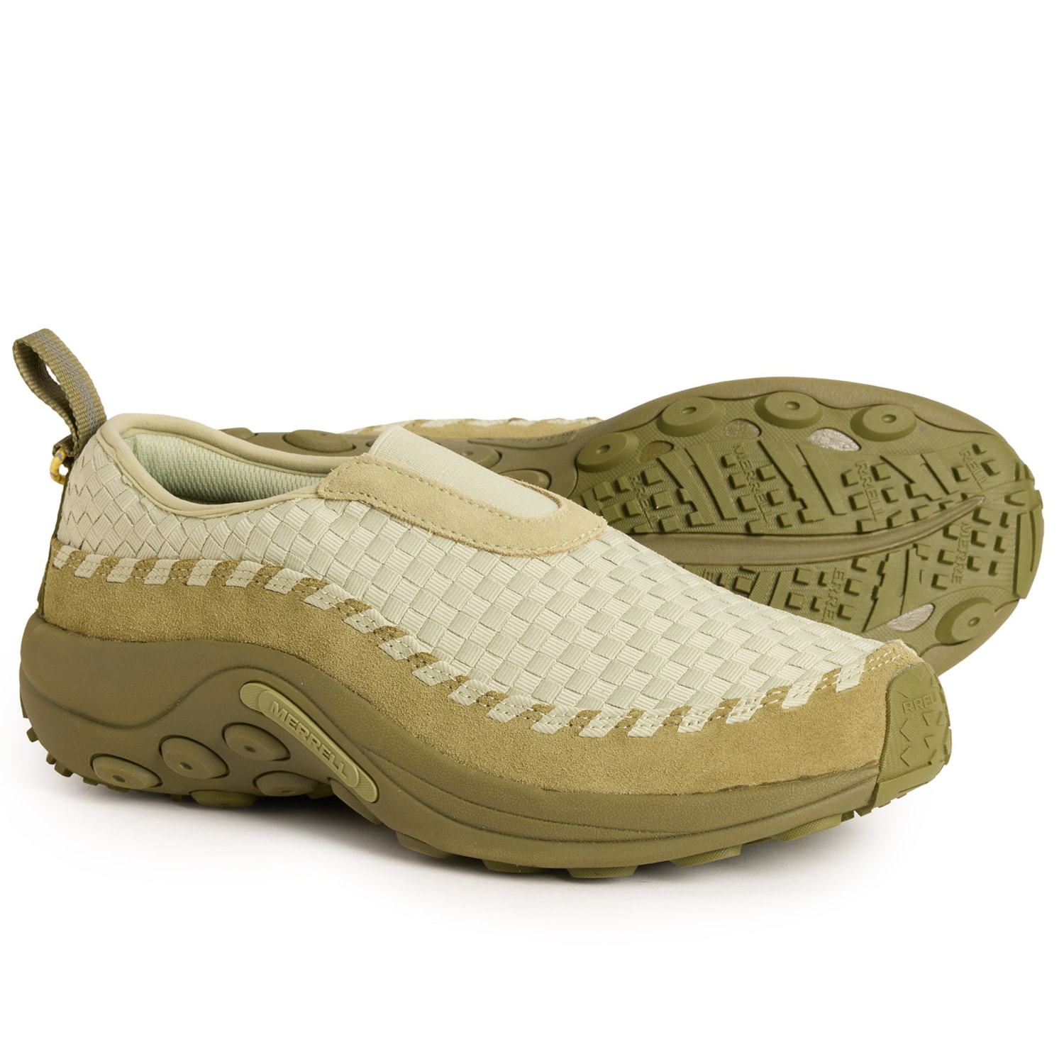 Merrell Men\'s Size 13 Army Green Jungle Moc Evo Slip On Shoes Merrell Jungle Moc Slip-On Shoe - Men main image 2