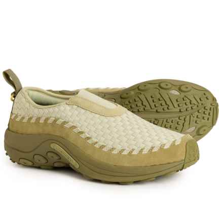 Merrell Jungle Moc EVO Woven SE Shoes - Slip-Ons (For Men) in Willow Green