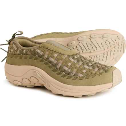 Merrell Jungle Moc EVO Woven Shoes - Leather (For Men) in Drab