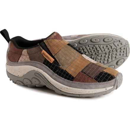 Merrell Jungle Moc Scrap Shoes - Leather, Slip-Ons (For Men) in Multi