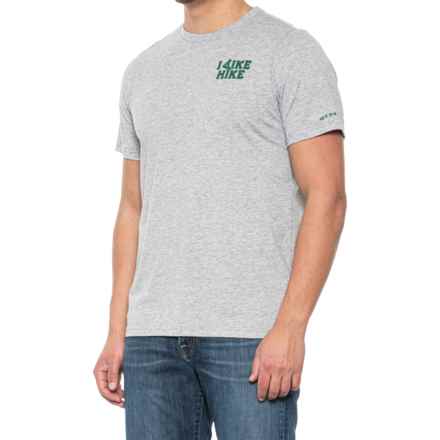 Merrell Like Hike T-Shirt - Short Sleeve (For Men) in Grey Heather