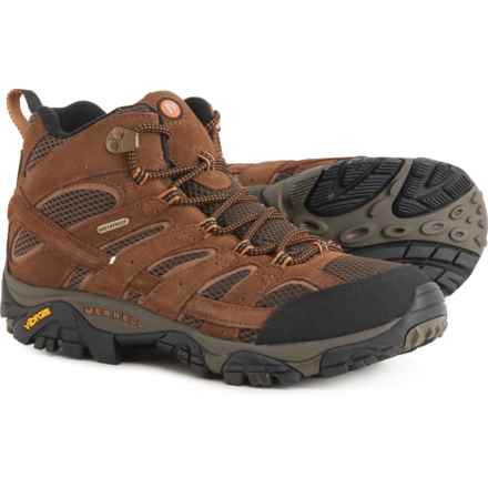 Merrell Moab 2 Mid Hiking Boots - Waterproof (For Men) in Earth
