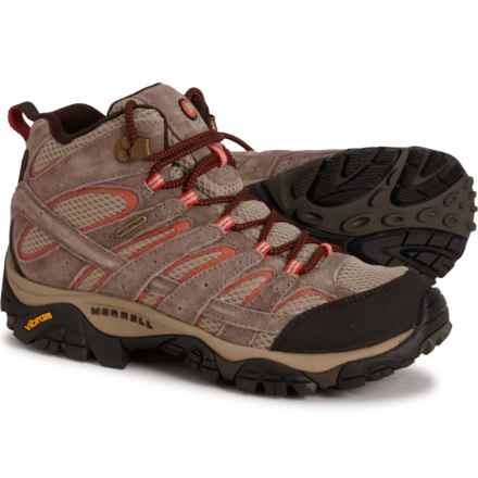 Merrell Moab 2 Mid Hiking Boots - Waterproof (For Women) in Bungee Cord