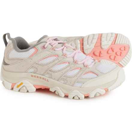 Merrell Moab 3 Hiking Shoes (For Women) in White/Soft Coral