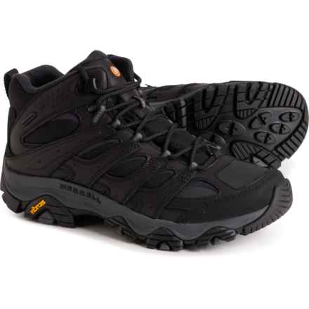 Merrell Moab 3 Thermo Mid Hiking Boots - Waterproof, Insulated, Leather (For Men) in Black