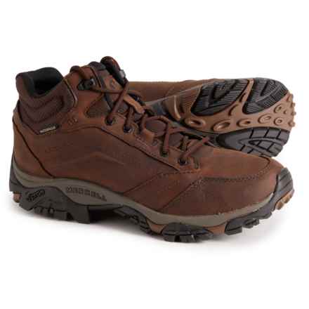 Merrell Moab Adventure Mid Hiking Boots - Waterproof (For Men) in Dark Earth