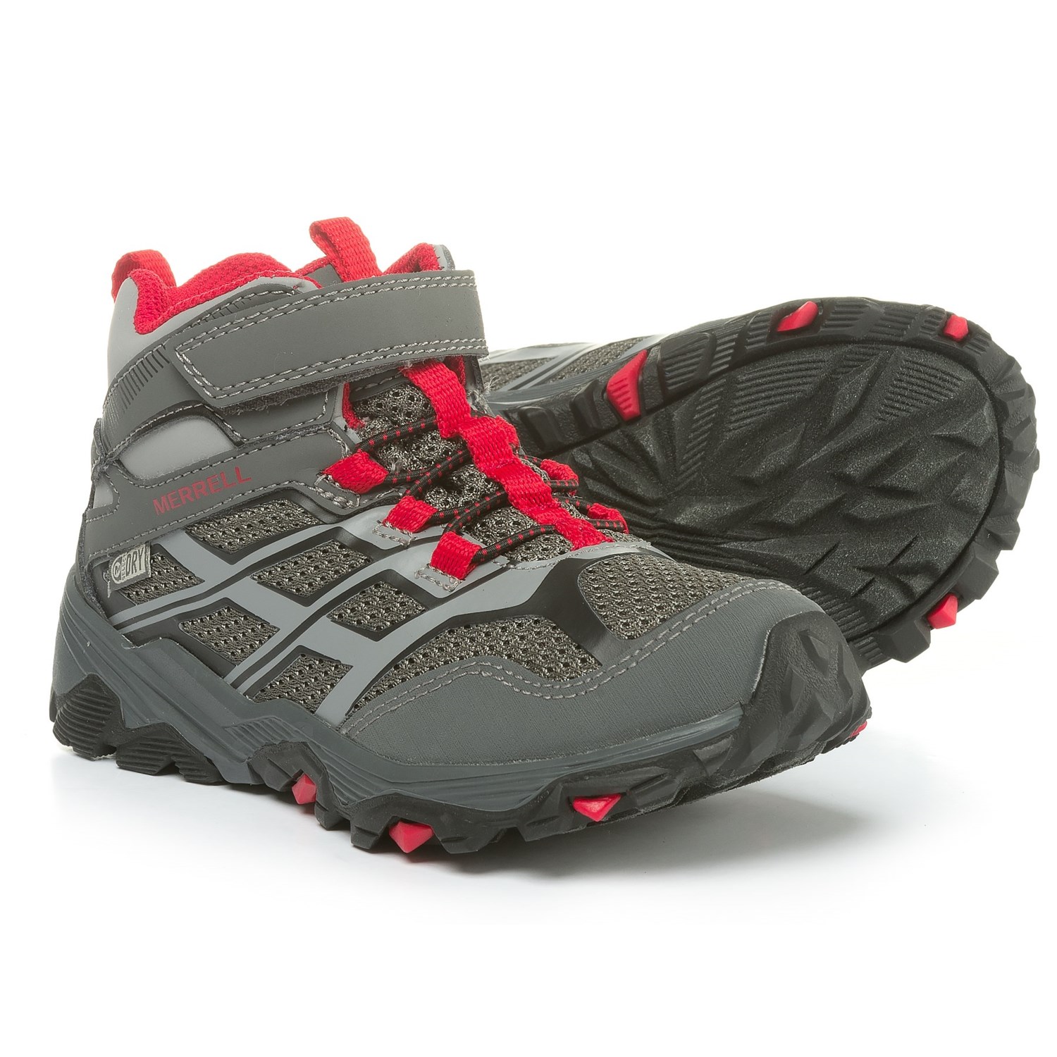 Merrell Moab Mid Hiking Boots Waterproof (For Boys)