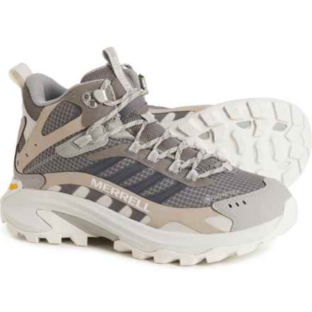 Merrell Moab Speed 2 Mid Gore-Tex® Hiking Shoes - Waterproof (For Women) in Charcoal
