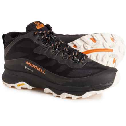 Merrell Moab Speed Gore-Tex® Hiking Shoes - Waterproof (For Men) in Black