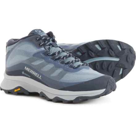 Merrell Moab Speed Mid Gore-Tex® Hiking Boots - Waterproof (For Women) in Navy