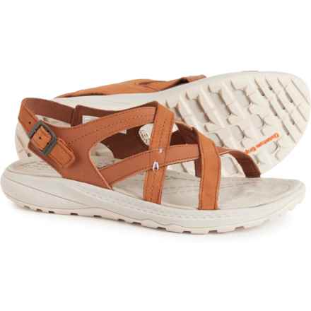 Merrell Momentum Agave Sport Sandals - Leather (For Women) in Nutshell