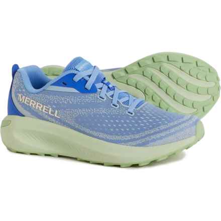 Merrell Morphlite Trail Running Shoes (For Women) in Cornflower/Pear