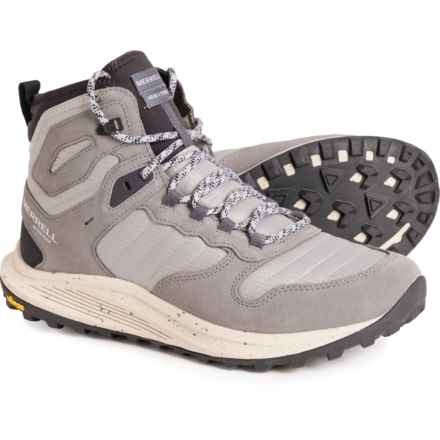 Merrell Nova 3 Thermo PrimaLoft® Mid Hiking Boots - Waterproof, Insulated (For Men) in Paloma/Charcoal
