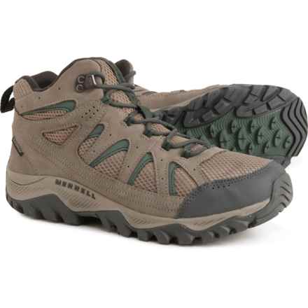 Merrell Oakcreek Mid Hiking Boots - Waterproof (For Men) in Boulder