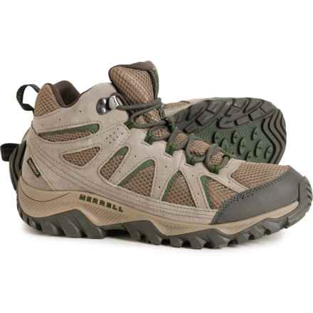 Merrell Oakcreek Mid Hiking Boots - Waterproof, Suede (For Men) in Boulder