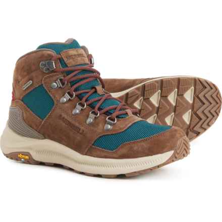 Merrell Ontario 85 Mesh Mid Hiking Boots - Waterproof, Suede (For Women) in Dragonfly