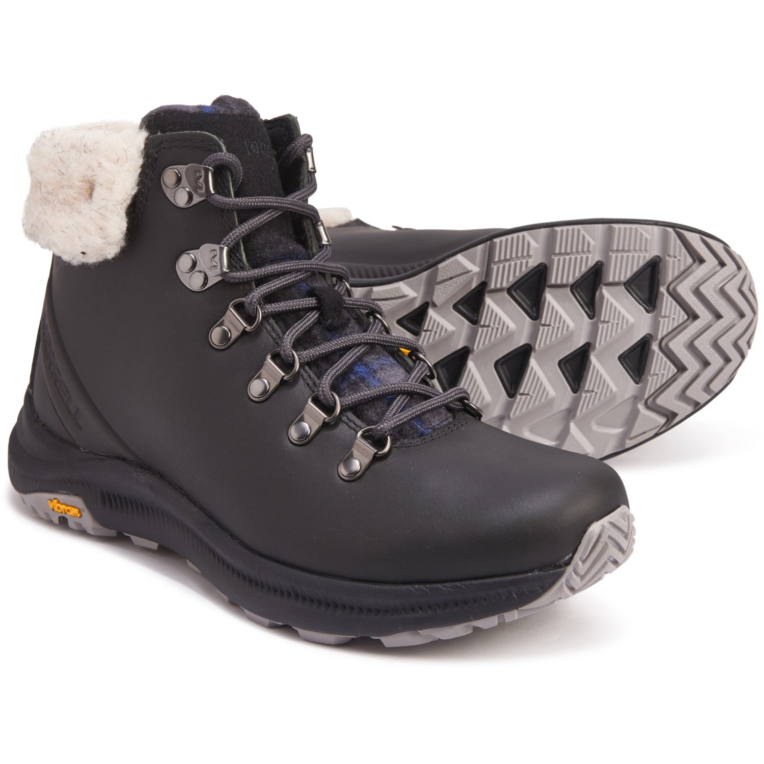 merrell leather hiking boots women's