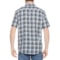 8VDCF_2 Merrell Plaid Woven Shirt - Short Sleeve