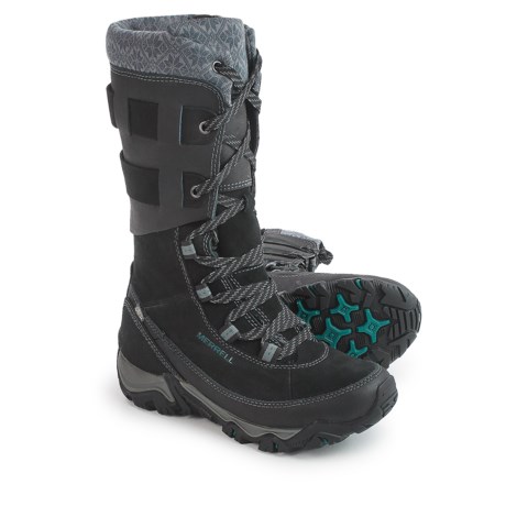 merrell women's polarand rove peak waterproof winter boot