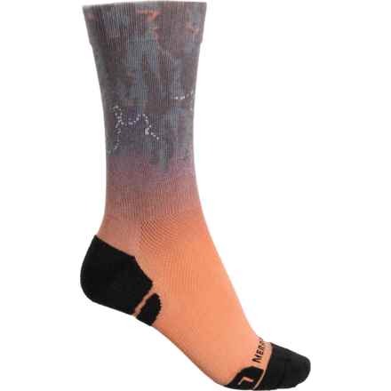 Merrell Printed High-Performance Socks - Crew (For Women) in Purpl