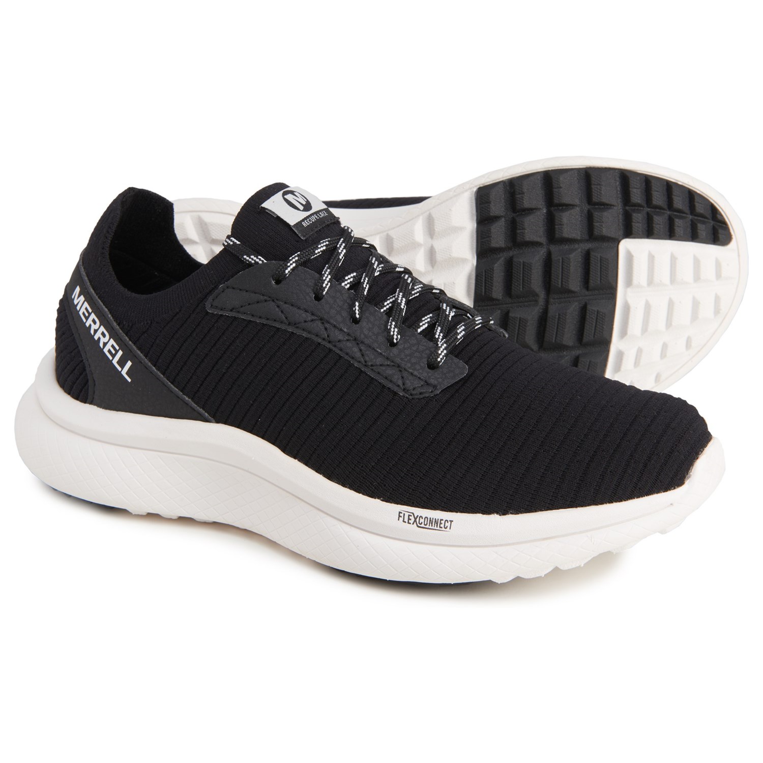 merrell black tennis shoes