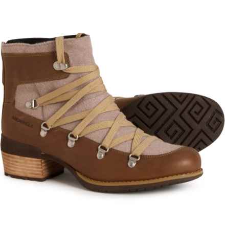Merrell Shiloh II Warm Boots - Leather (For Women) in Camel