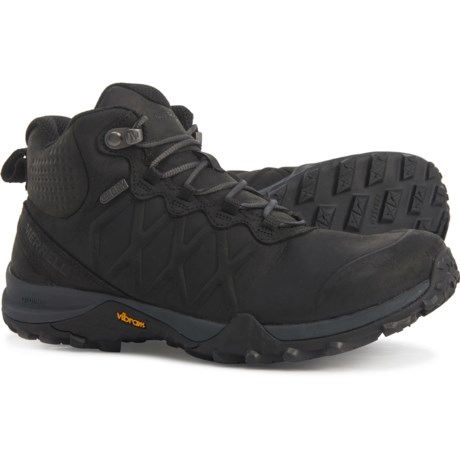 black merrell boots