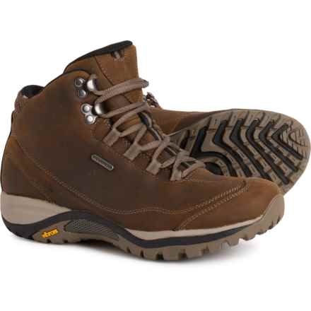 Merrell Siren Traveller 3 Mid Hiking Shoes - Waterproof, Nubuck (For Women) in Brindle/Boulder