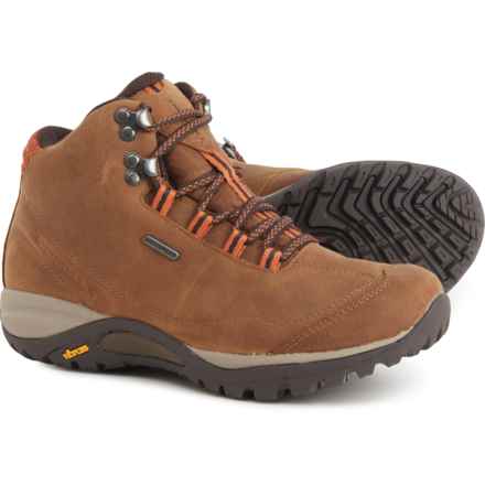 Merrell Siren Traveller 3 Mid Hiking Shoes - Waterproof, Nubuck (For Women) in Tan