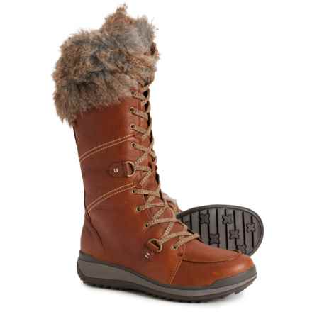 Merrell Snowcreek Tall Polar Boots - Waterproof, Insulated (For Women) in Oak