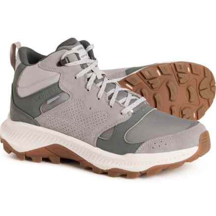 Merrell Tempo Sol Mid Hiking Boots - Waterproof, Suede (For Men) in Alloy
