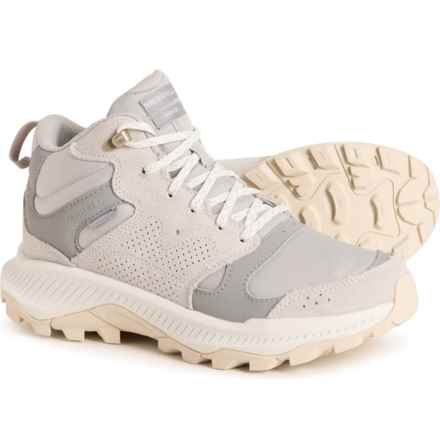 Merrell Tempo Sol Mid Hiking Boots - Waterproof, Suede (For Women) in Pegion