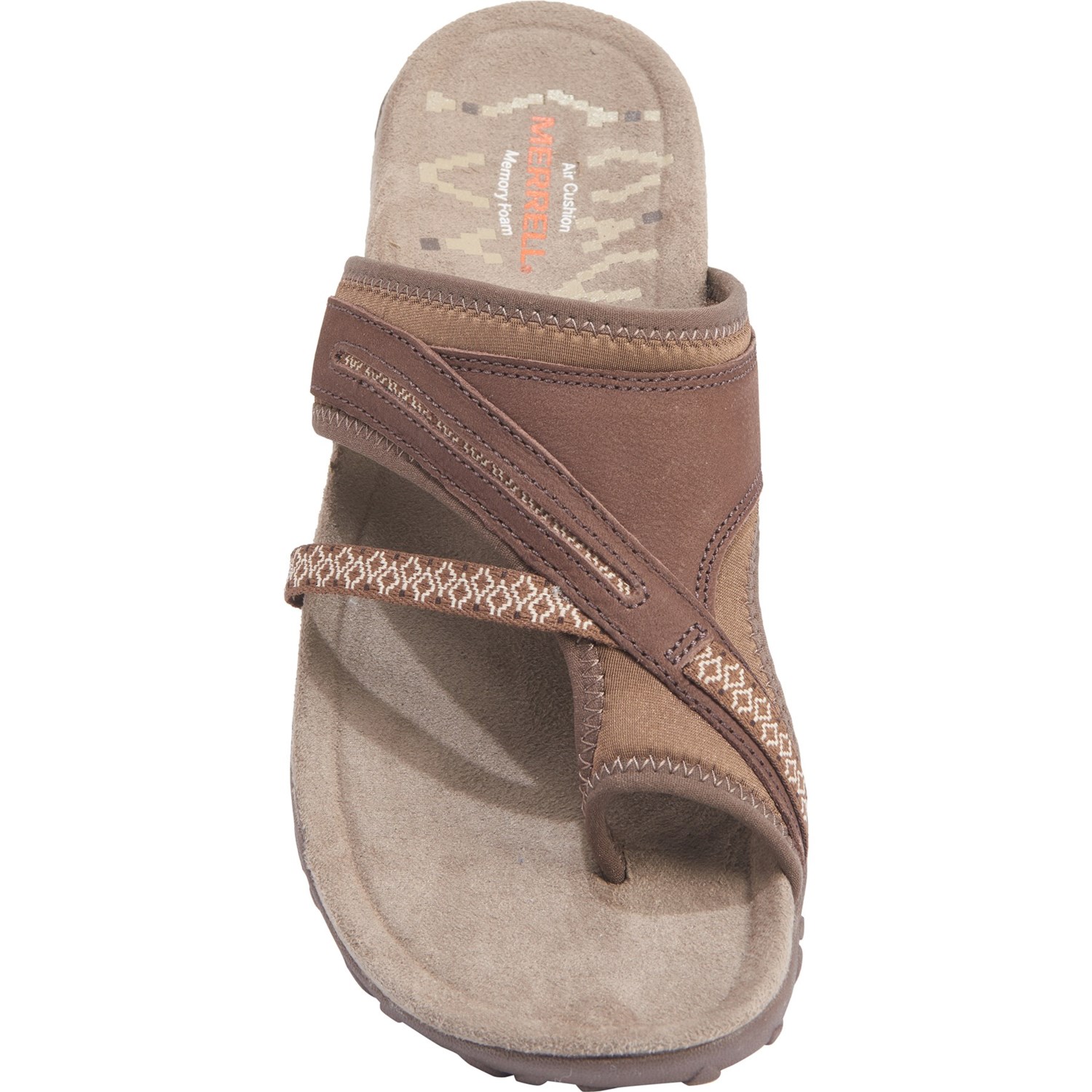 merrell air cushion memory foam sandals