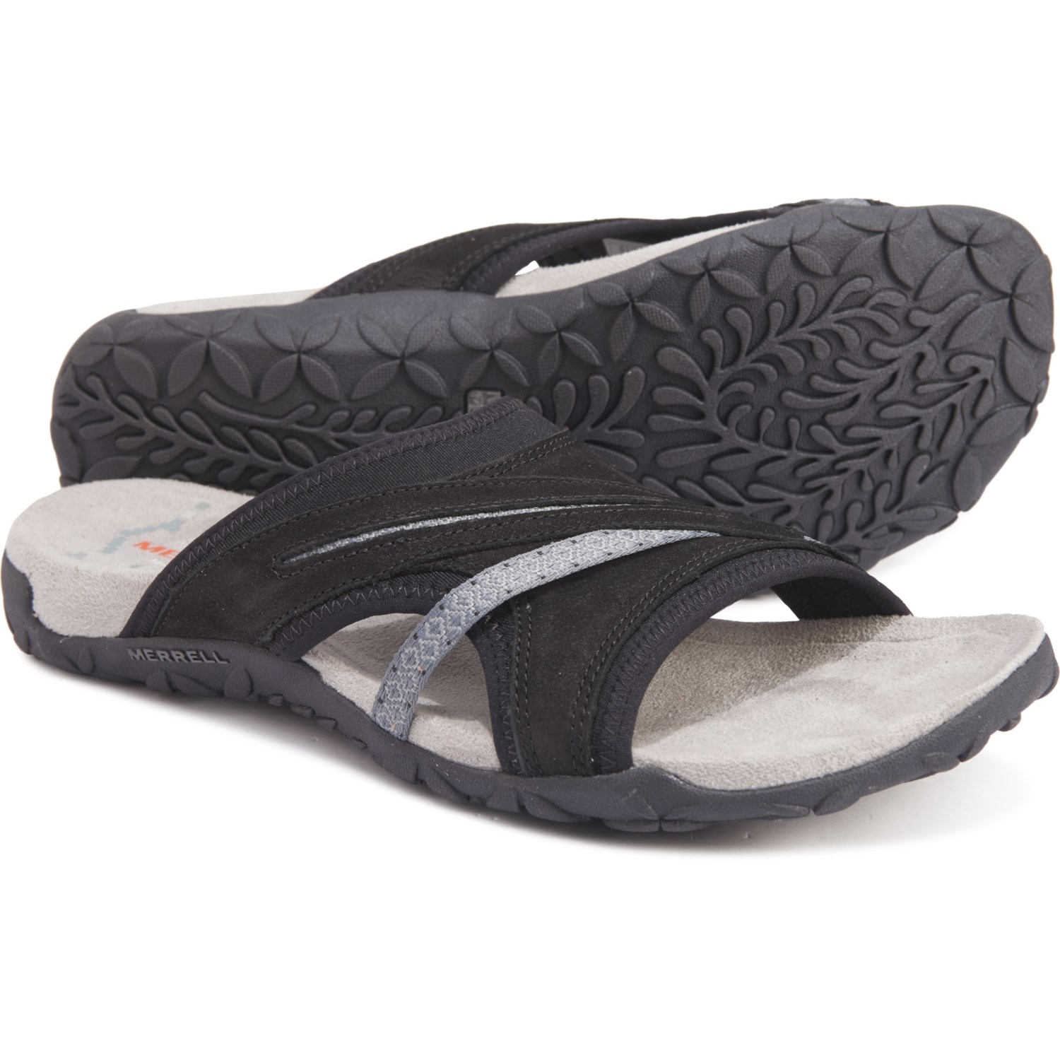 merrell slip on sandals womens