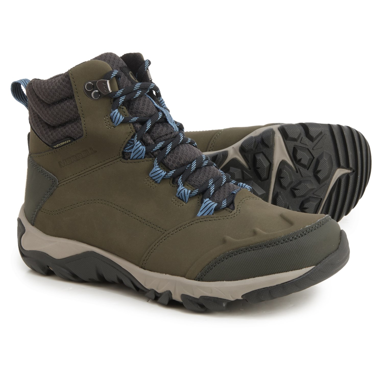 green knee high platform boots