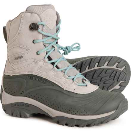 Merrell Thermo Frosty Tall Shell Snow Boots - Waterproof, Insulated, Suede (For Women) in Paloma