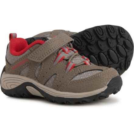 Merrell Toddler Boys Outback Low 2 Hiking Shoes in Gunsmoke/Chili