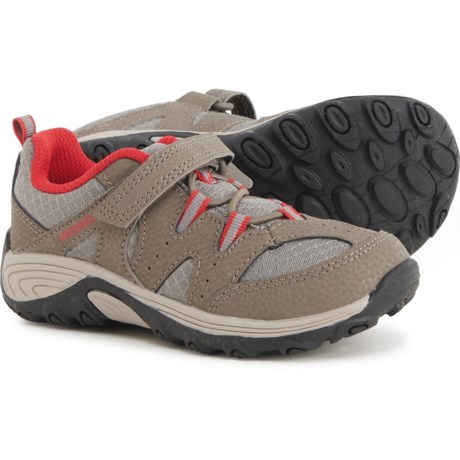 Merrell Toddler Boys Outback Low 2 Hiking Shoes in Tan/Red